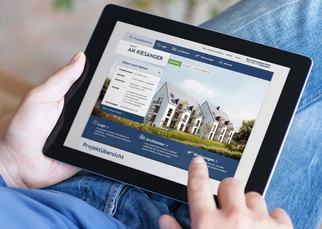 Rheinwohnungsbau Projekt-Microsites