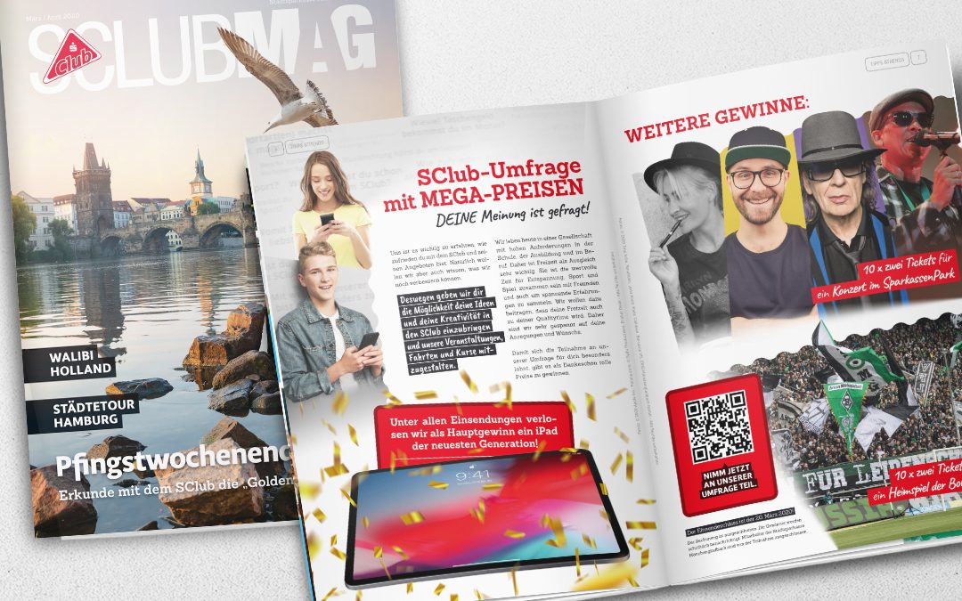 SClub Magazin März / April 2020